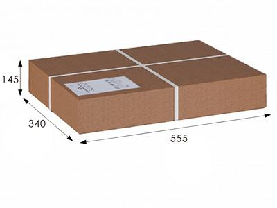Банкетка Мебелик Банкетка Ретро с ящиком белый, ткань полоса бежевый арт. 007808
