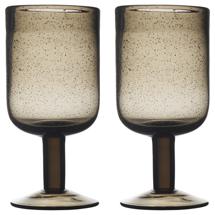 Бар ЯЯЯ Набор бокалов для вина flowi, 410 мл, серые, 2 шт. арт. LJ0000212