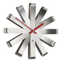 Часы Umbra Часы настенные ribbon, D31 см, сталь арт. 118070-590