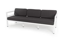 Диван 4SIS "Эстелья" диван трехместный, алюминиевый каркас арт. EST-S3-001 white
