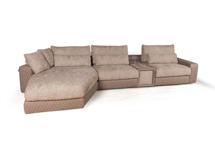 Диван Top concept Aldo угловой модульный диван с терминальным шезлонгом, баром и столиком арт. 18791