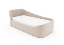 Диван-кровать Ellipsefurniture Диван-кровать KIDI Soft с низким изножьем 90*200 см R антивандальная ткань (бежевый) арт. KD010501120202