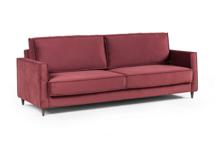Диван-кровать Top concept Keln диван-кровать трехместный прямой, велюр красный арт. 7933