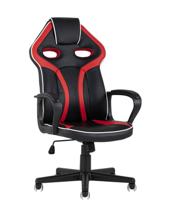 Геймерское кресло TopChairs Кресло игровое TopChairs Racer Lighti черное с красным арт. УТ000001838