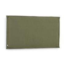 Изголовье кровати La Forma (ех Julia Grup) Изголовье из льняной ткани зеленого цвета Tanit со съемным чехлом 206 x 106 см арт. 113244
