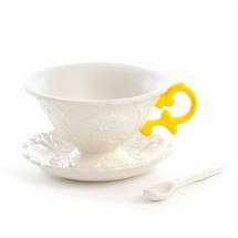 Комплект Seletti Чайная пара I-Tea Yellow арт. 09858 GIA