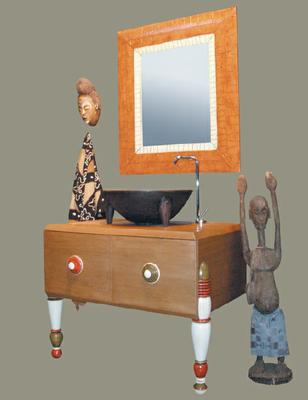 Комплект мебели для ванной Bianchini & Capponi Art. 4090