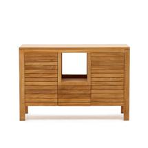 Комплект мебели для ванной La Forma (ех Julia Grup) Kenta Мебель для ванной комнаты из массива тика с натуральной отделкой 120 x 45 см арт. 162171