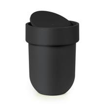 Корзина Umbra Корзина для мусора с крышкой touch, 6 л, черная арт. 023269-040