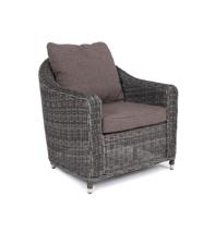 Кресло 4SIS "Кон Панна" кресло из искусственного ротанга, цвет графит арт. YH-C1808W graphite