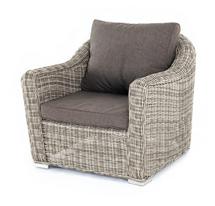 Кресло 4SIS "Фабриция" кресло из искусственного ротанга, цвет серый арт. YH-C1216W-1 gray