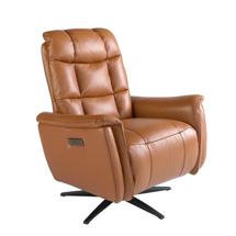 Кресло Angel Cerda Поворотное кресло-реклайнер 5117/KM-A6010-M567 из коричневой кожи арт. 181711