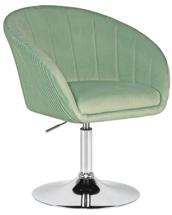 Кресло DOBRIN Кресло дизайнерское DOBRIN EDISON, мятный велюр (1922-8) арт. LM-8600