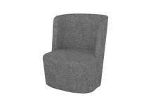 Кресло Ellipsefurniture Кресло Ellipse E7.5 (серый, рогожка) арт. KP010202010101
