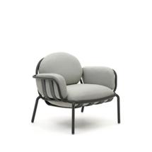Кресло La Forma (ех Julia Grup) Joncols Алюминиевое кресло для улицы серого цвета арт. 157377
