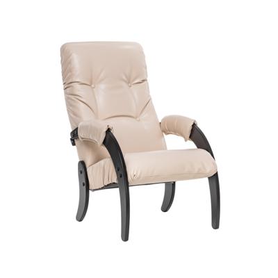 Кресло Мебель Импэкс Кресло для отдыха Модель 61 Венге, к/з Polaris Beige арт. 2104961000005