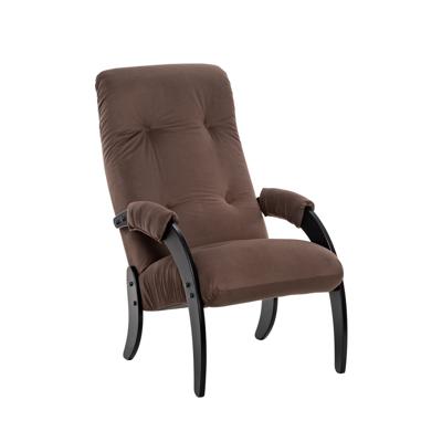Кресло Мебель Импэкс Кресло для отдыха Модель 61 Венге, ткань V 23 арт. 2104059000009