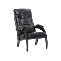 Кресло Мебель Импэкс Кресло для отдыха Модель 61 Венге, к/з Vegas Lite Black арт. 2102412000000