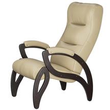 Кресло Мебелик Кресло для отдыха Весна Компакт экокожа EVA2, каркас венге арт. 008486