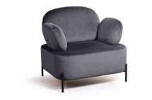 Кресло Top concept Кресло Dandy, бархат серый 27 арт. 82902