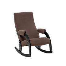 Кресло-качалка Мебель Импэкс Кресло-качалка Модель 67М Венге, ткань V 23 арт. 2104106000006