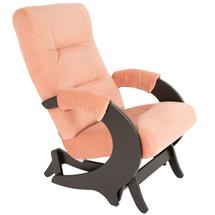 Кресло-качалка Мебелик Кресло-маятник Эталон шпон Ткань MAXX305, каркас венге арт. 008381