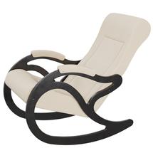 Кресло-качалка Мебелик Кресло-качалка Модель 7 б/л Ткань Махх 100, Каркас венге арт. 008384