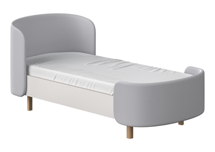 Кровать Ellipsefurniture Кровать подростковая KIDI Soft размер М (серый) арт. KD010112020101