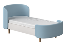 Кровать Ellipsefurniture Кровать подростковая KIDI Soft размер М (голубой) арт. KD010111020101