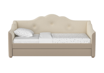 Кровать Ellipsefurniture Диван-кровать Soft Elle спальное место 90*200 см (бежевый) арт. KD010401010101