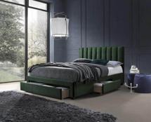 Кровать Halmar Кровать Halmar GRACE (темно-зеленый) 160/200 арт. V-CH-GRACE-LOZ-C.ZIELONY