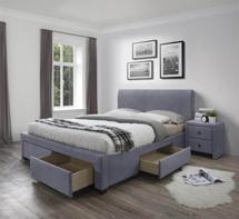 Кровать Halmar Кровать Halmar MODENA 3 (серый) 160/200 арт. V-CH-MODENA_3-LOZ-POPIEL
