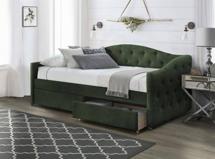 Кровать Halmar Кровать Halmar ALOHA (темно-зеленый) 90/200 арт. V-CH-ALOHA-LOZ-C.ZIELONY