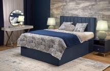 Кровать Halmar Кровать HALMAR ASENTO темно-синий, 160/200 арт. V-PL-ASENTO-160-LOZ-GRANATOWY
