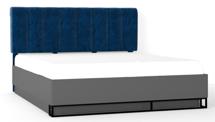 Кровать R-Home Кровать City с подъемным механизмом 160 см графит/синий арт. 401060102_13h