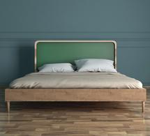 Кровать Этажерка Кровать в Скандинавском стиле "Ellipse" 180*200 арт EL18G арт. EL18G