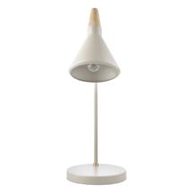 Лампа Bergenson Bjorn Лампа настольная thor, D25х57 см, бежевая арт. BB0000418