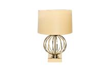 Лампа Garda Decor 22-86949 Лампа настольная плафон золотистый d40*70см арт. 22-86949