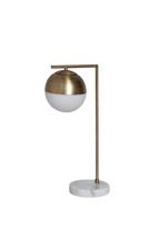 Лампа Garda Decor 22-88228 Лампа настольная металл цвет золото d45*55см арт. 22-88228