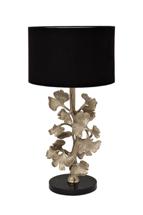 Лампа Garda Decor 69-22088 Лампа настольная "Ginkgo leaves" плафон черный h.68см арт. 69-22088