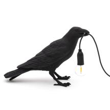 Лампа Seletti Настольная лампа Bird Waiting Black арт. 14735