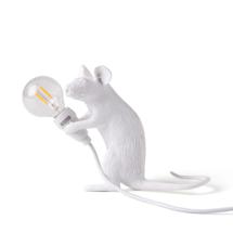 Лампа Seletti Настольная лампа Mouse Lamp Sitting USB арт. 15221