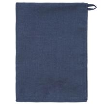Набор Tkano Набор из двух вафельных полотенец изо льна темно-синего цвета из коллекции essential, 50х70 см арт. TK22-TT0003