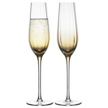 Набор ЯЯЯ Набор бокалов для шампанского gemma amber, 225 мл, 2 шт. арт. HM-GAR-CHGLS-225-2