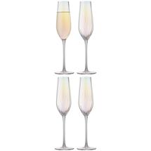 Набор ЯЯЯ Набор бокалов для шампанского gemma opal, 225 мл, 4 шт. арт. HM-GOL-CHGLS-225-4