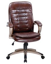 Офисное кресло DOBRIN Офисное кресло для руководителей DOBRIN DONALD, коричневый арт. LMR-106B