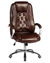Офисное кресло DOBRIN Офисное кресло для руководителей DOBRIN MILLARD, коричневый арт. LMR-116B
