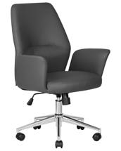 Офисное кресло DOBRIN Офисное кресло для руководителей DOBRIN SAMUEL, серый арт. LMR-125B