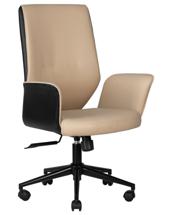 Офисное кресло DOBRIN Офисное кресло для руководителей DOBRIN MAXWELL, кремово-черный арт. LMR-127B