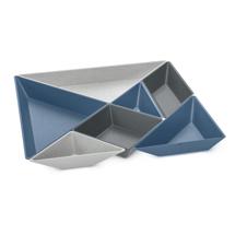 Остальные предметы Koziol Менажница tangram ready, organic, сине-серая арт. 3480302